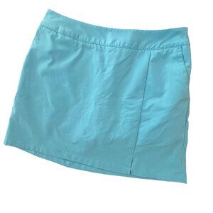Adidas Women's Golf Skirt Size 4 ClimaCool Built in Shorts Turquoise